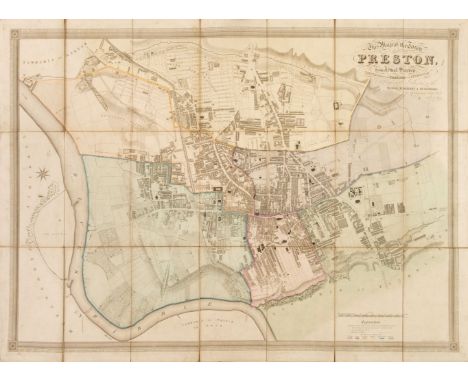 Lancashire. Myers (J. F.), This Map of the Town of Preston from Actual Survey completed in the Year 1836 is by permission res