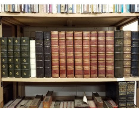 Bindings. A collection of 59 volumes of 19th-century leather bindings, including The English Poets..., 4 volumes, edited by T