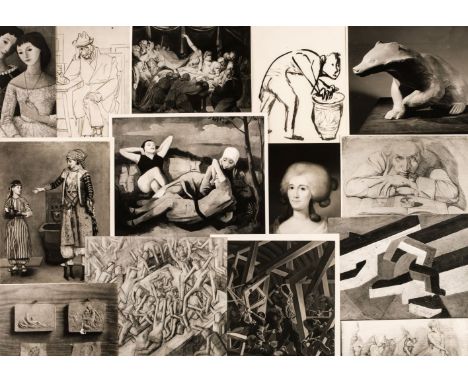 * Mullaly (Terence, 1927-2020). A large archive of approximately 4,000 photographs of paintings and artworks, c. 1960s and la