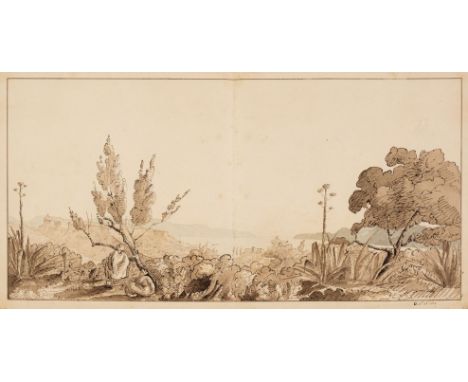 * Gibraltar. An album containing 35 drawings of Gibraltar and some of Tangiers, attributed to James Bucknall Estcourt (1802-1