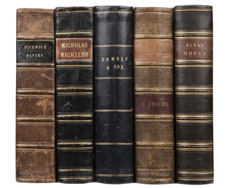 Dickens (Charles). The Posthumous Papers of the Pickwick Club, 1st edition, London: Chapman and Hall, 1837, etched frontispie