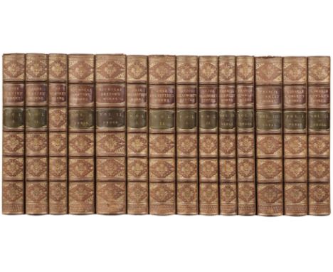 Grosart (Alexander B., editor). Chertsey Worthies' Library, 14 volumes, Printed for Private Circulation, Edinburgh: Universit