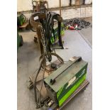 1 x Tig Welder - Migatronic Ldh 160H Invertor - Freestanding On Mobile Steel Trolley - Ref: C2C006 -