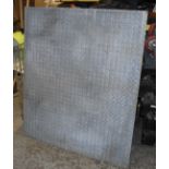 8 x Steel Tread Checker Plates - Size 106.5 x 122 x 0.6 cms - None Slip Floor Plate Suitable For