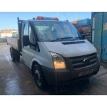 1 x 2014 Ford Transit Tipper Truck - 105,206 Miles - CL464 - Location: Liverpool L19 MOT to 31/01/