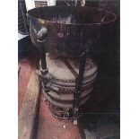 1 x Blacksmiths Portable Forge - CL464 - Location: Liverpool L19 Buyers will be required to