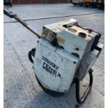 1 x TEREX MBR71 Single Drum Pedestrian Roller With Trailer - CL464 - Location: Liverpool L19