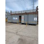 1 x Shipping Container Office - CL464 - Location: Liverpool L19