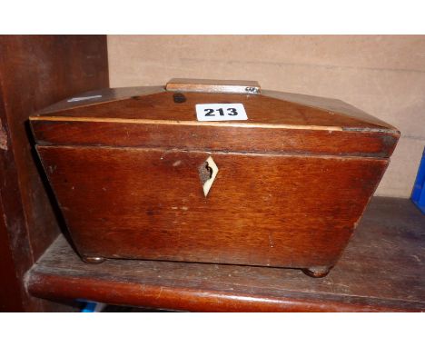 Victorian tea caddy
