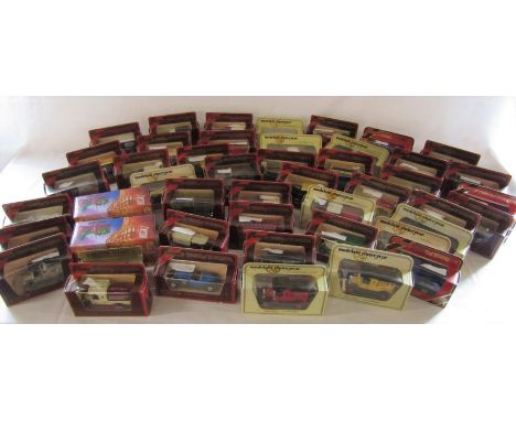 Large quantity of boxed die cast model cars inc Matchbox Yesteryear