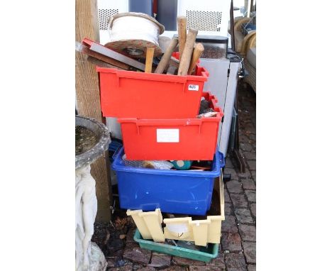 5 Boxes of assorted Hand and other tools 