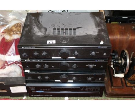 Collection of Audio Equipment to include Cambridge Audio Amps and a Onyko CD Player 