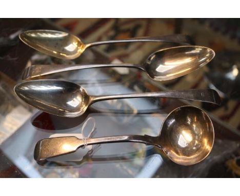 Collection of 19thC and later Silver Flatware 224g total weight 