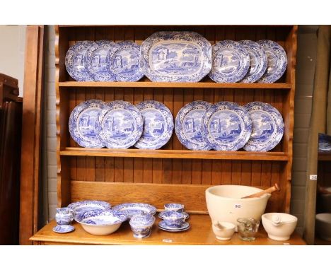 Good collection of Spode Italian scenes Pottery 
