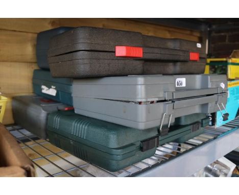 Collection of Cased Tools to include Bosch 