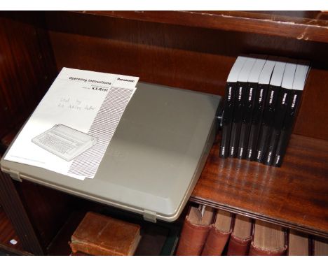 Bill Ashley. August 21st 2010, seven copies, published by Rubicon Books 2006. together with the typewriter on which the autho