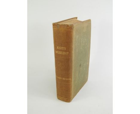 Dickens (Charles). Martin Chuzzlewit, original publishers green cloth, later imprint first edition, unusually clear inside wi