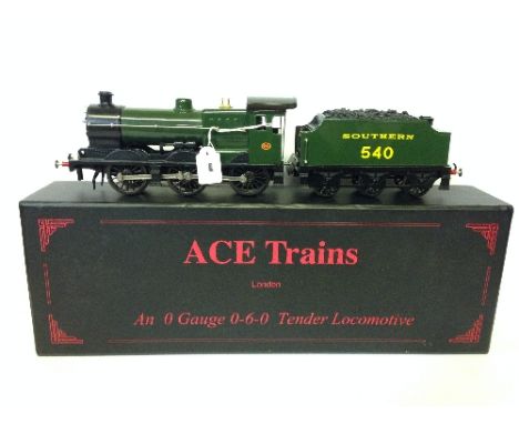ACE Trains E/5 3R SR Green Q Class 0-6-0 no 540. Mint Boxed with Instructions