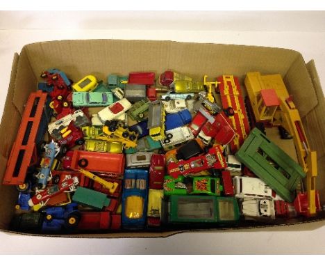 LESNEY MATCHBOX 1-75 Series models, includes a selection of Superfast and King-Size. Together with a Britains JCB, Crescent C