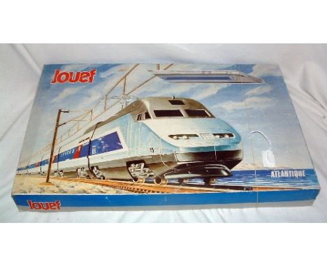 JOUEF HO 7400 SNCF Blue & Silver liveried 'Atlantique' 4 Car TGV Train Pack comprising a Power and Dummy Car and articulated 