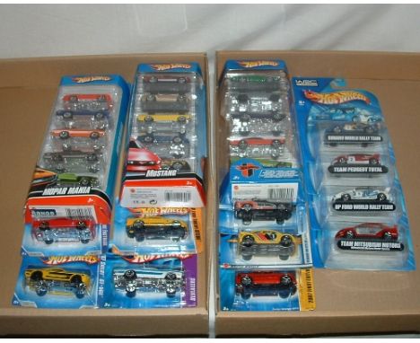 MATTEL Hot Wheels 26 Models including 4 x Rally Team Models. All Mint in Mint Blister Packs.