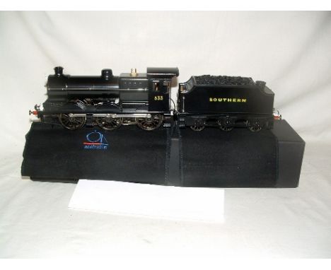 ACE Trains E/5 0 Gauge 3R Southern Black Q Class 0-6-0 no 533. Mint in a reproduction Box with Instructions.