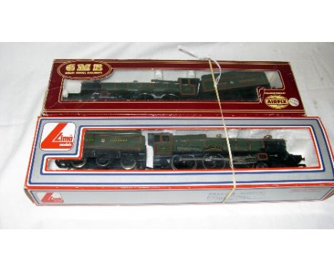  AIRFIX/LIMA 2 x GWR Green 4-6-0's - AIRFIX 54124  4-6-0 'Caerphilly Castle' and LIMA 205103 4-6-0 'King George V' (both Exce