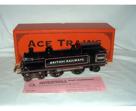 ACE Trains E/2BR 0 Gauge BR Black 4-4-2T no 32085. Test run only. Mint Boxed with Instructions.