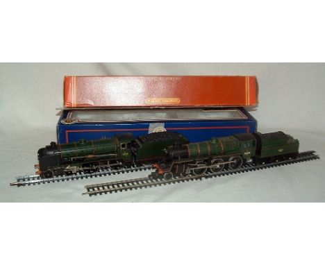BACHMANN 31-106 BR Green 4MT 4-6-0 no 75029 (Good in a Good 31-103 Box) and R257 BR Green Schools Class 4-4-0 'Dover' (pick u