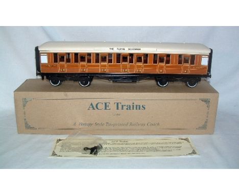 ACE Trains C/4 3R  'Flying Scotsman' Gresley Composite no 63291.. Mint Boxed
