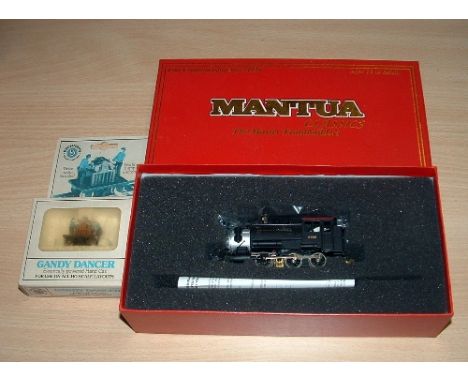MANTUA HO 393003 Classics PRR 0-6-0 Switcher Pennsy no 2788 (Mint Boxed) and a BACHMANN 46202 Gandy Dancer (Mint with Instruc