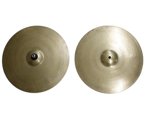 Pair of Zildjian Avedis 15" cymbals 