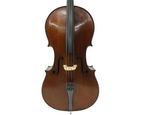 Fine French violoncello by and labelled Paul Bailly, Violin Maker, Pupil of Jean Baptiste Vuillaume of Paris, no. 1009, 1897;