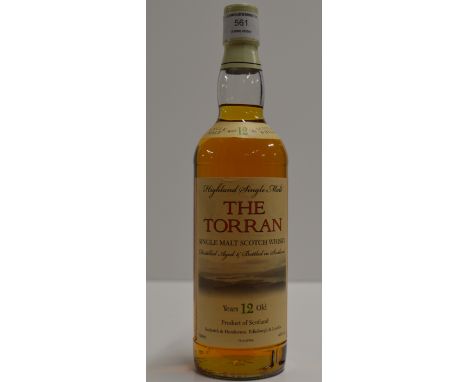 THE TORRAN VINTAGE 12 YEARS OLD SINGLE MALT SCOTCH WHISKY - 700ML, 40% VOL     