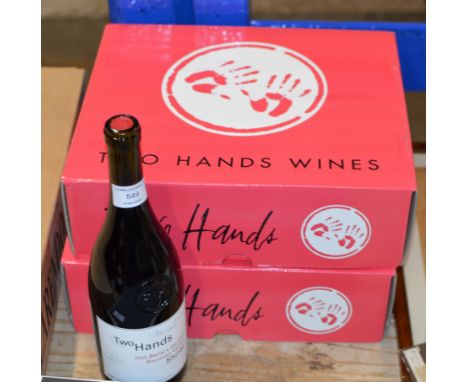 TWO HANDS 2005 BELLA'S GARDEN BAROSSA VALLEY SHIRAZ - CASE OF 6, EACH BOTTLE = 750ML, 14.8% VOL     