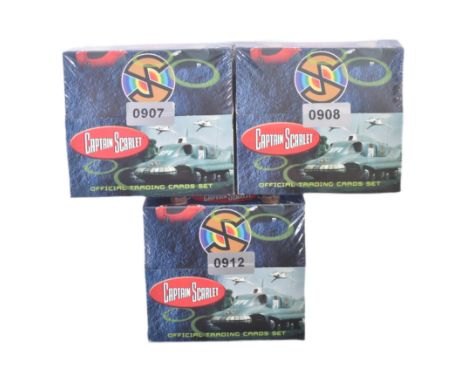Captain Scarlet - Gerry Anderson - Unstoppable Cards -&nbsp; x3 factory sealed packs of 2015 trading cards. Chase cards inclu