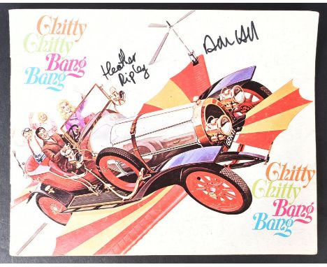 Chitty Chitty Bang Bang (1968 Film) - Heather Ripley (Jemima Potts) &amp; Adrian Hall (Jeremy Potts) - autographed original v