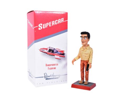 Supercar – Gerry Anderson – Robert Harrop – a Limited Edition resin figure / statue SUF01 Mike Mercury. Limited to 200. Highl