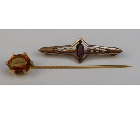20 Gold Metal Pin Backs – Lapel Pin Backs, Safety Pin Style, Brooch And Tie Pin Replacements