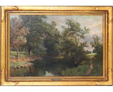 English 19th Century Sporting Scene, O/C/B. Oil on canvas laid on board. Signed Caffyn in the lower right. Walter Caffyn was 