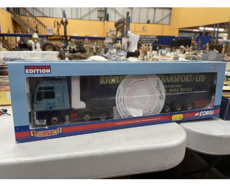A BOXED CORGI CLASSIC CC13408 RICHARD READ TRANSPORT 1:50 SCALE 