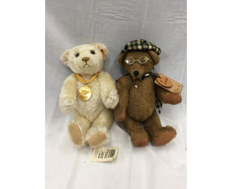 TWO BEARS TO INCLUDE ONE STEIFF AND ONE ALGERNON 