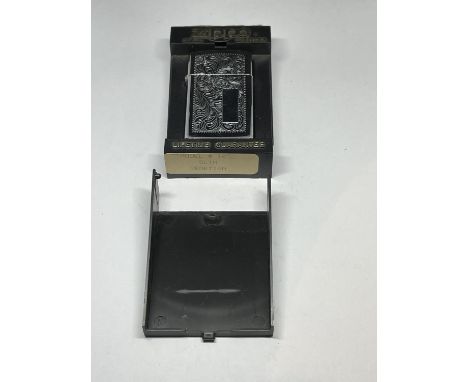 A BOXED ZIPPO LIGHTER 