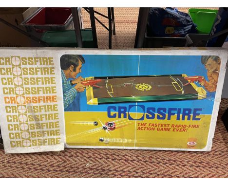 A VINTAGE CROSSFIRE BOARD GAME 