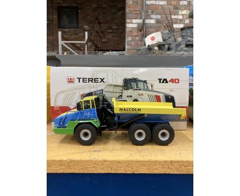 A BOXED NGZ MODEL NO681/01 TEREX TA-40 ARTICULATED DUMPER TRUCK 1:50 SCALE 