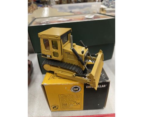 A BOXED CATERPILLAR D4E BULLDOZER BY NGZ MODELLE 1:50 SCALE 
