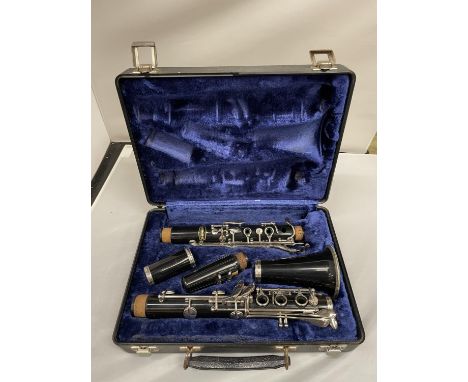 A BUNDY CASED CLARINET 