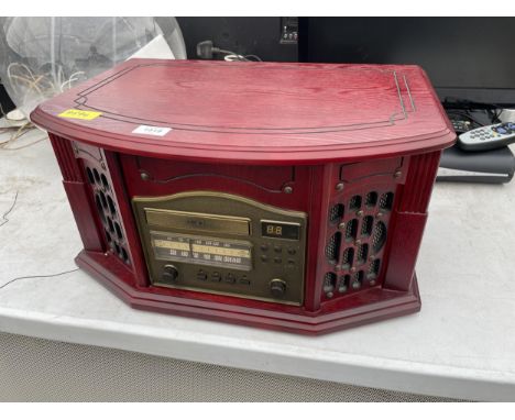 A MODERN MUSIC M8 RECORD PLAYER 