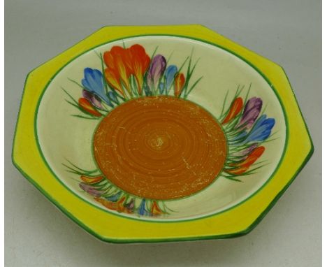 A Clarice Cliff crocus bowl