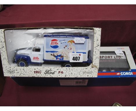 A Corgi 1:50th Scale Diecast Model,  #CC13217 DAF XF Space Cab curtain side -  Ramage Transport Ltd (small parts my be missin